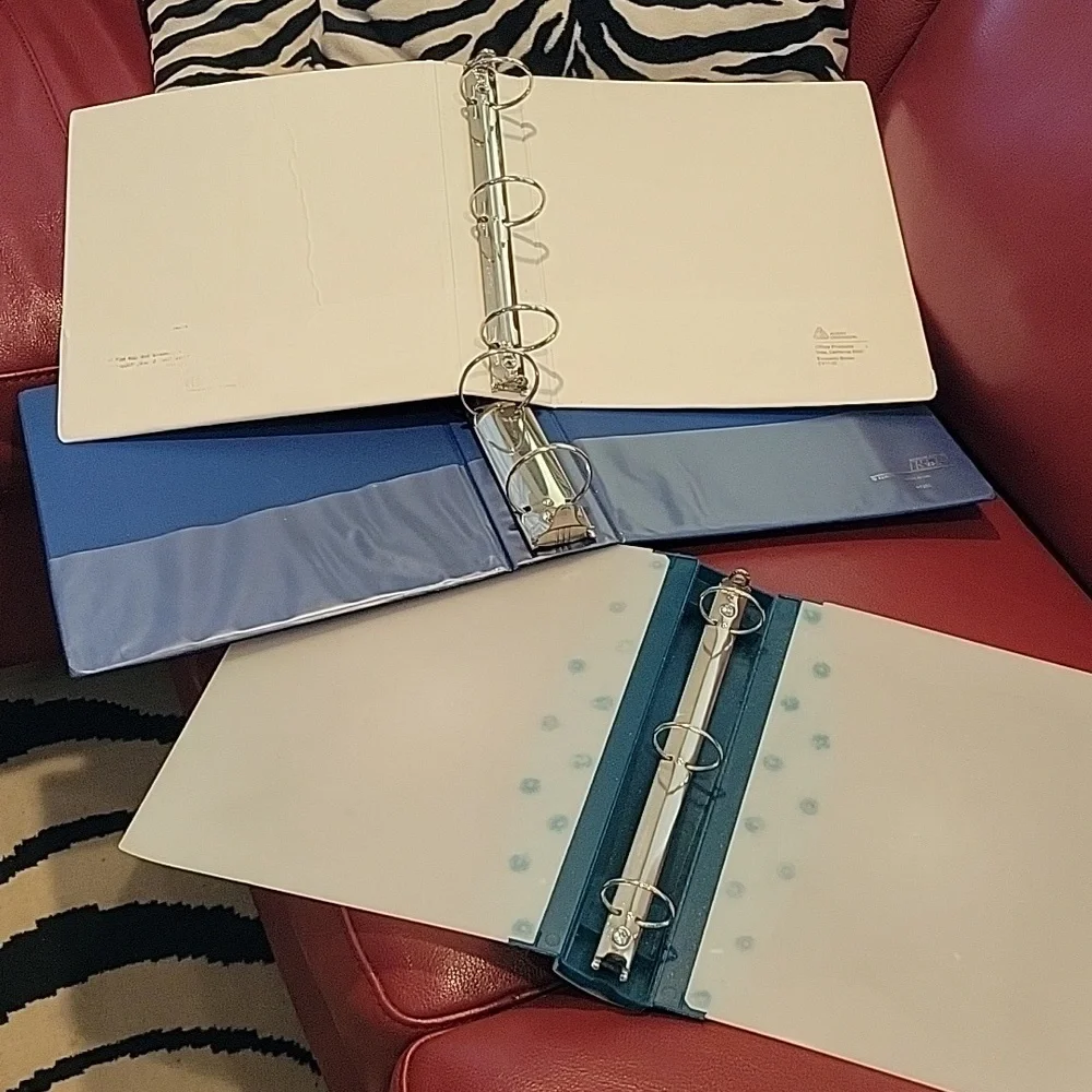 Set of 3 binders